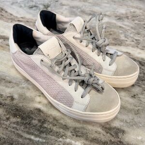 P448 You Can Surf Later Leather Suede Sneakers 39
